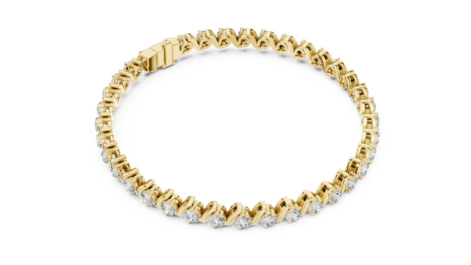 The Kerensa — Round Tennis Bracelet