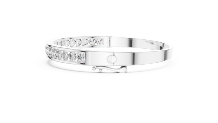 The Navarre — Round Tennis Bracelet