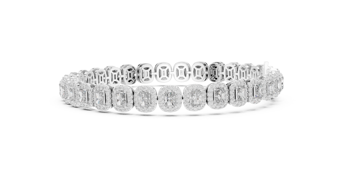 The Opaline — Round Eternity Tennis Bracelet