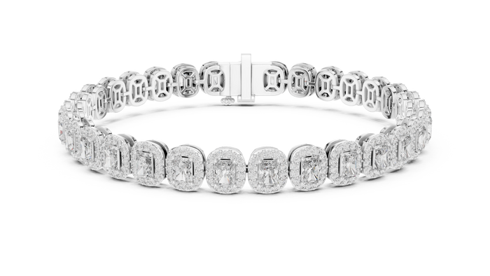 The Opaline — Round Eternity Tennis Bracelet