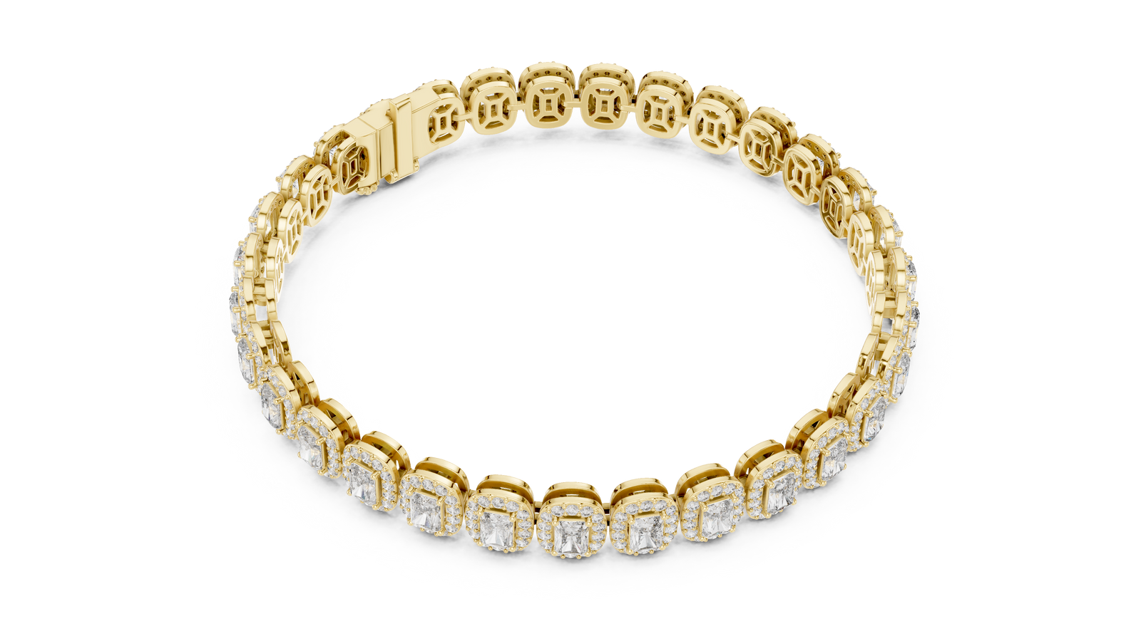 The Opaline — Round Eternity Tennis Bracelet