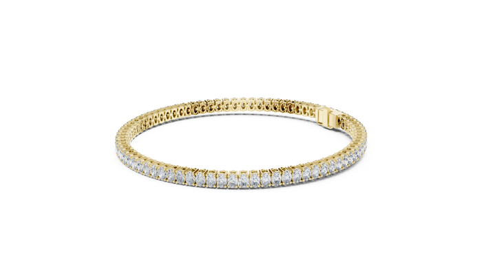 The Mauvine — Oval Eternity Tennis Bracelet