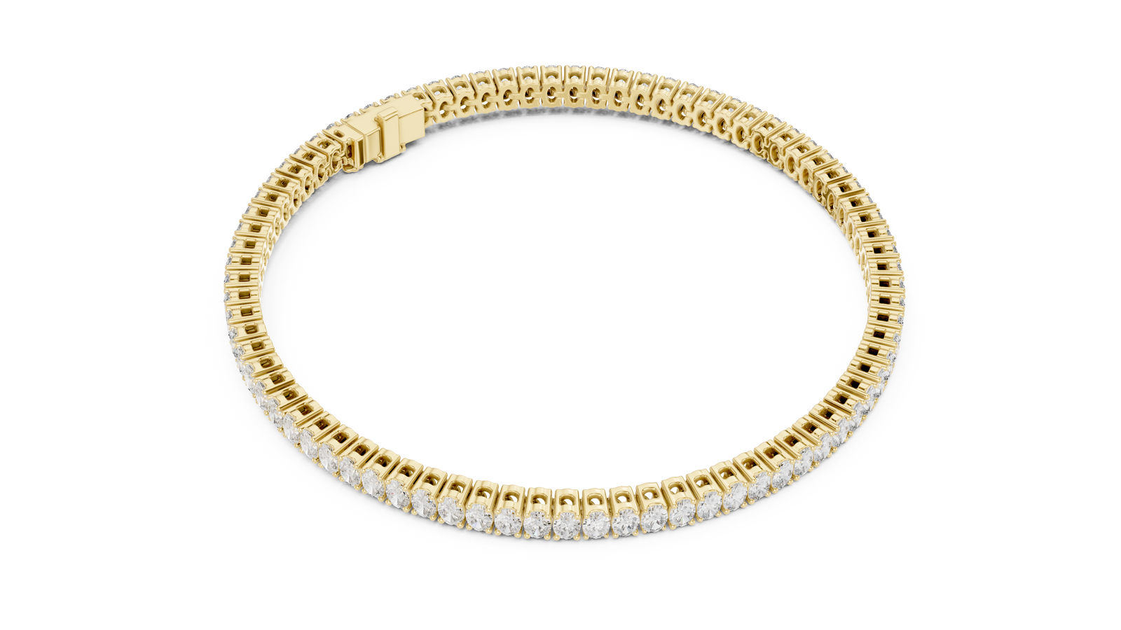 The Mauvine — Oval Eternity Tennis Bracelet