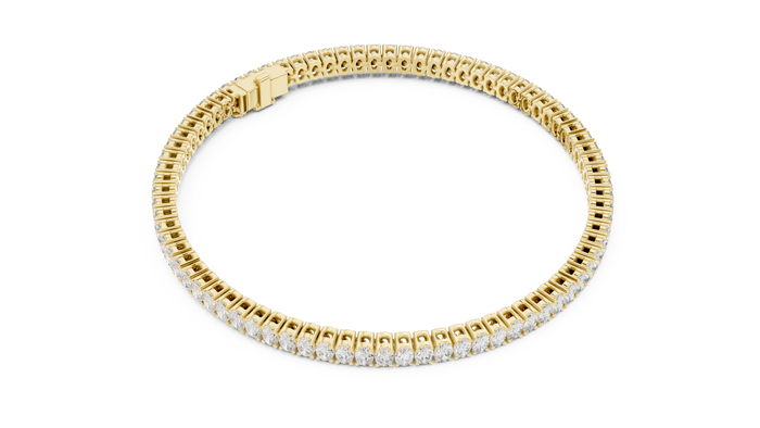 The Mauvine — Oval Eternity Tennis Bracelet