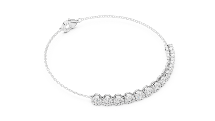 The Néroli — Round Tennis Bracelet