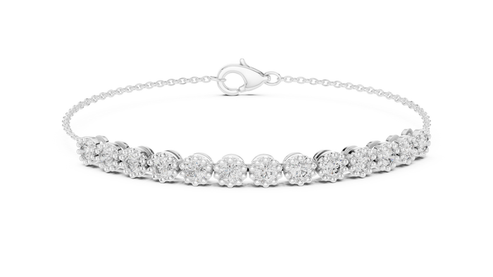 The Néroli — Round Tennis Bracelet