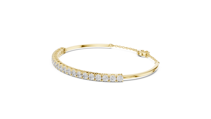 The Perrine — Round Tennis Bracelet