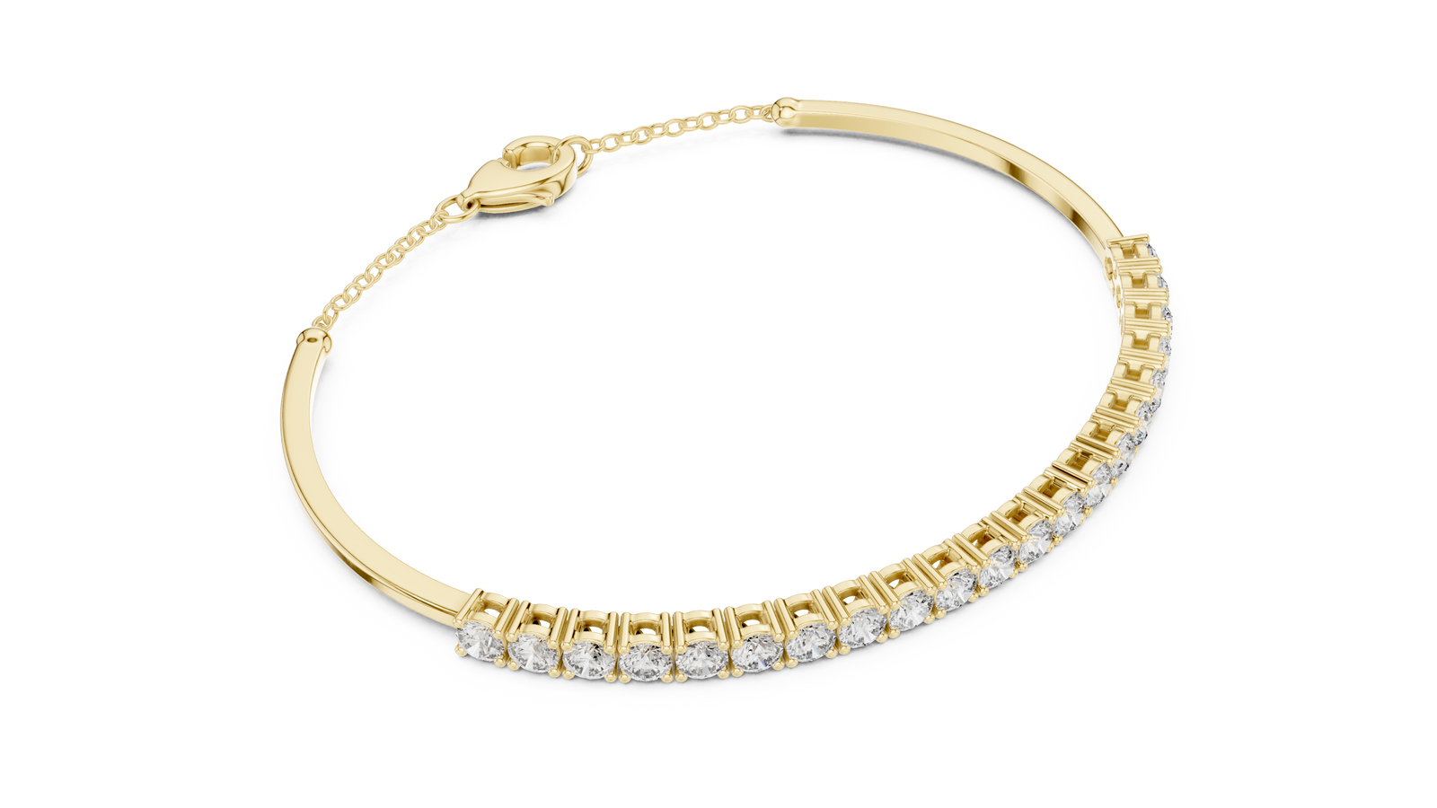 The Perrine — Round Tennis Bracelet