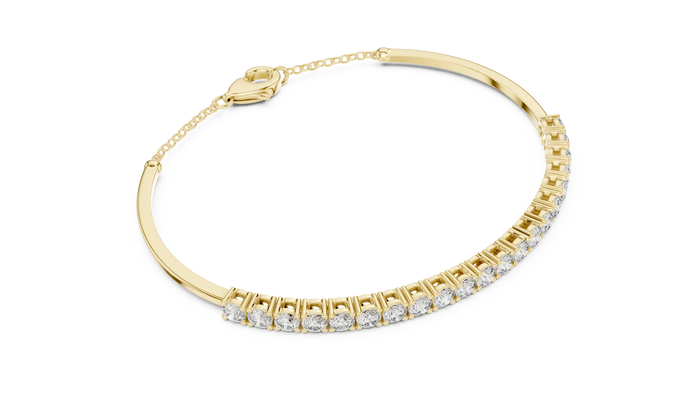 The Perrine — Round Tennis Bracelet