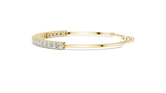 The Perrine — Round Tennis Bracelet