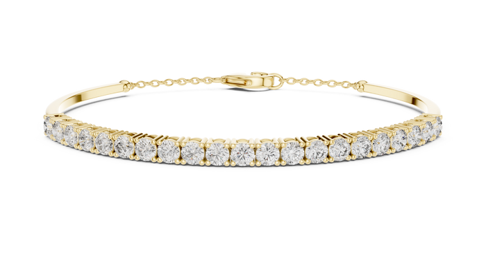The Perrine — Round Tennis Bracelet
