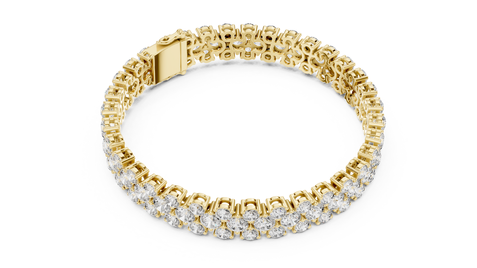 The Tourmaline — Round Eternity Tennis Bracelet