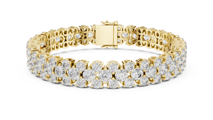 The Tourmaline — Round Eternity Tennis Bracelet