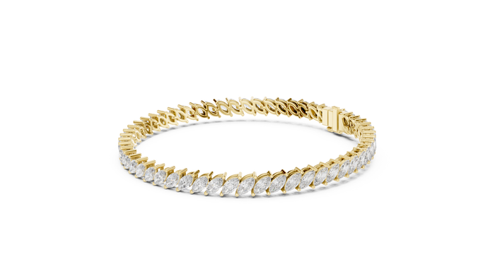 The Ursuline — Marquise Tennis Bracelet