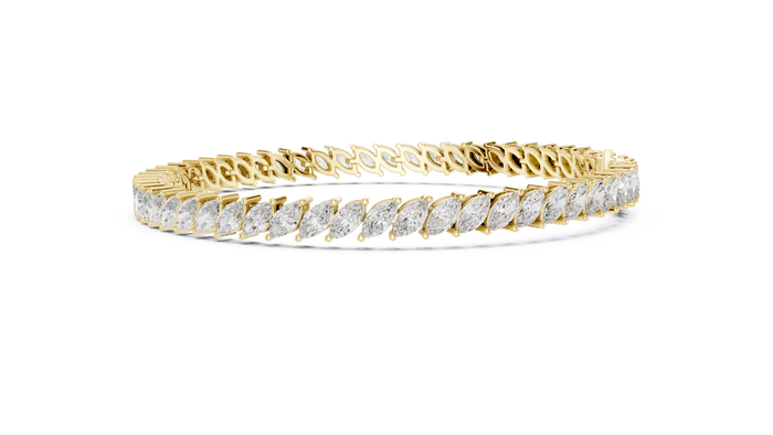 The Ursuline — Marquise Tennis Bracelet