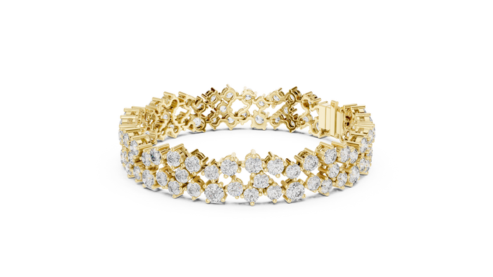 The Verveine — Round Eternity Tennis Bracelet