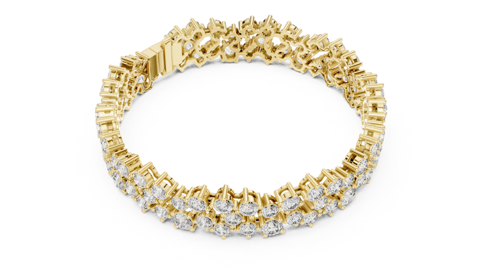 The Verveine — Round Eternity Tennis Bracelet