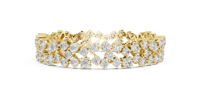 The Verveine — Round Eternity Tennis Bracelet