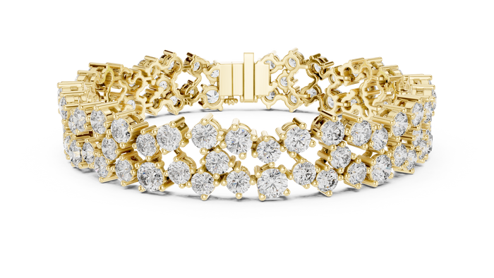 The Verveine — Round Eternity Tennis Bracelet
