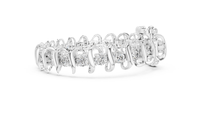 The Yvonnick — Round Tennis Bracelet