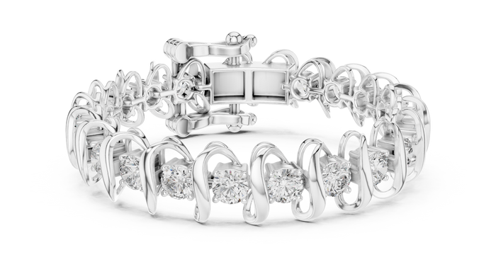 The Yvonnick — Round Tennis Bracelet