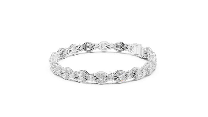 The Dauphine — Marquise Tennis Bracelet