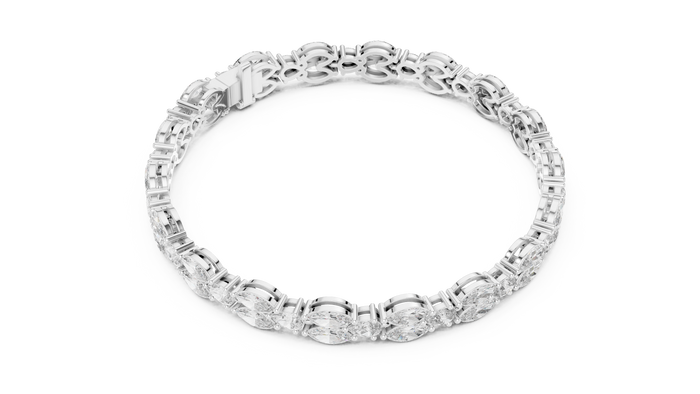 The Dauphine — Marquise Tennis Bracelet