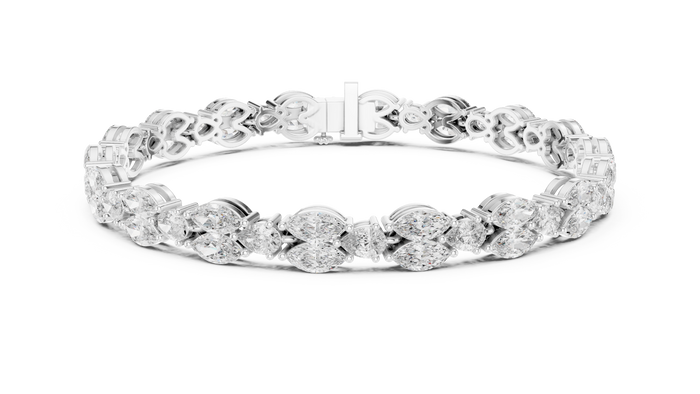 The Dauphine — Marquise Tennis Bracelet