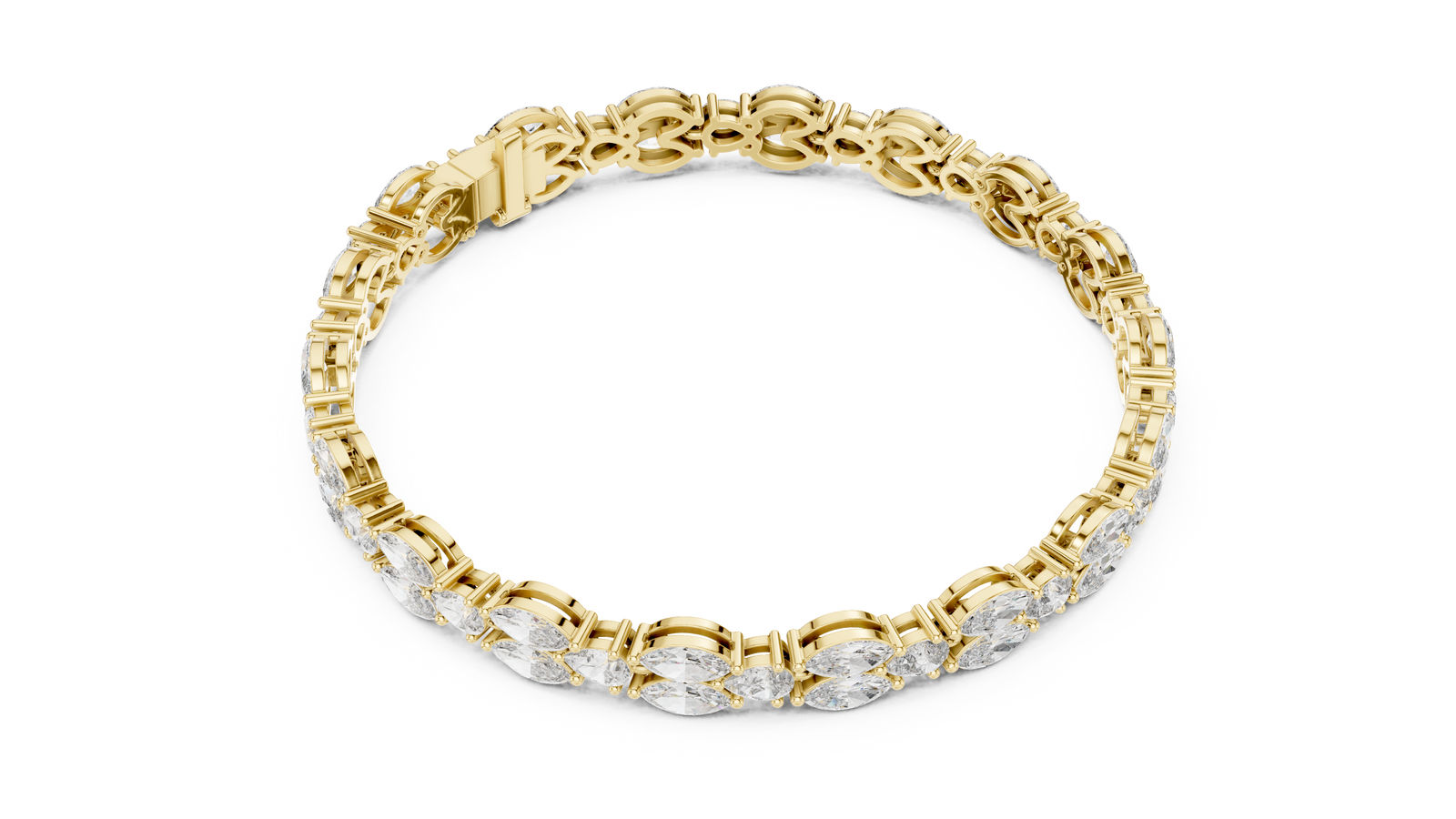 The Dauphine — Marquise Tennis Bracelet