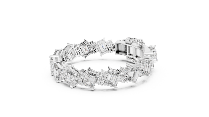 The Émeraudine — Emerald Tennis Bracelet