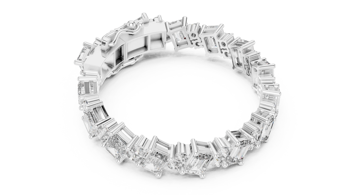 The Émeraudine — Emerald Tennis Bracelet
