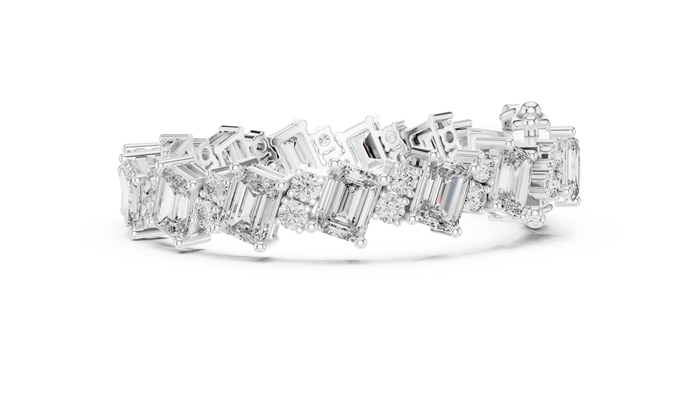 The Émeraudine — Emerald Tennis Bracelet