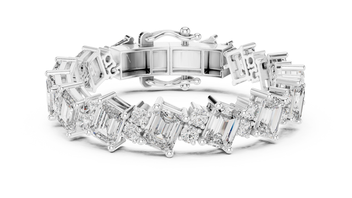 The Émeraudine — Emerald Tennis Bracelet