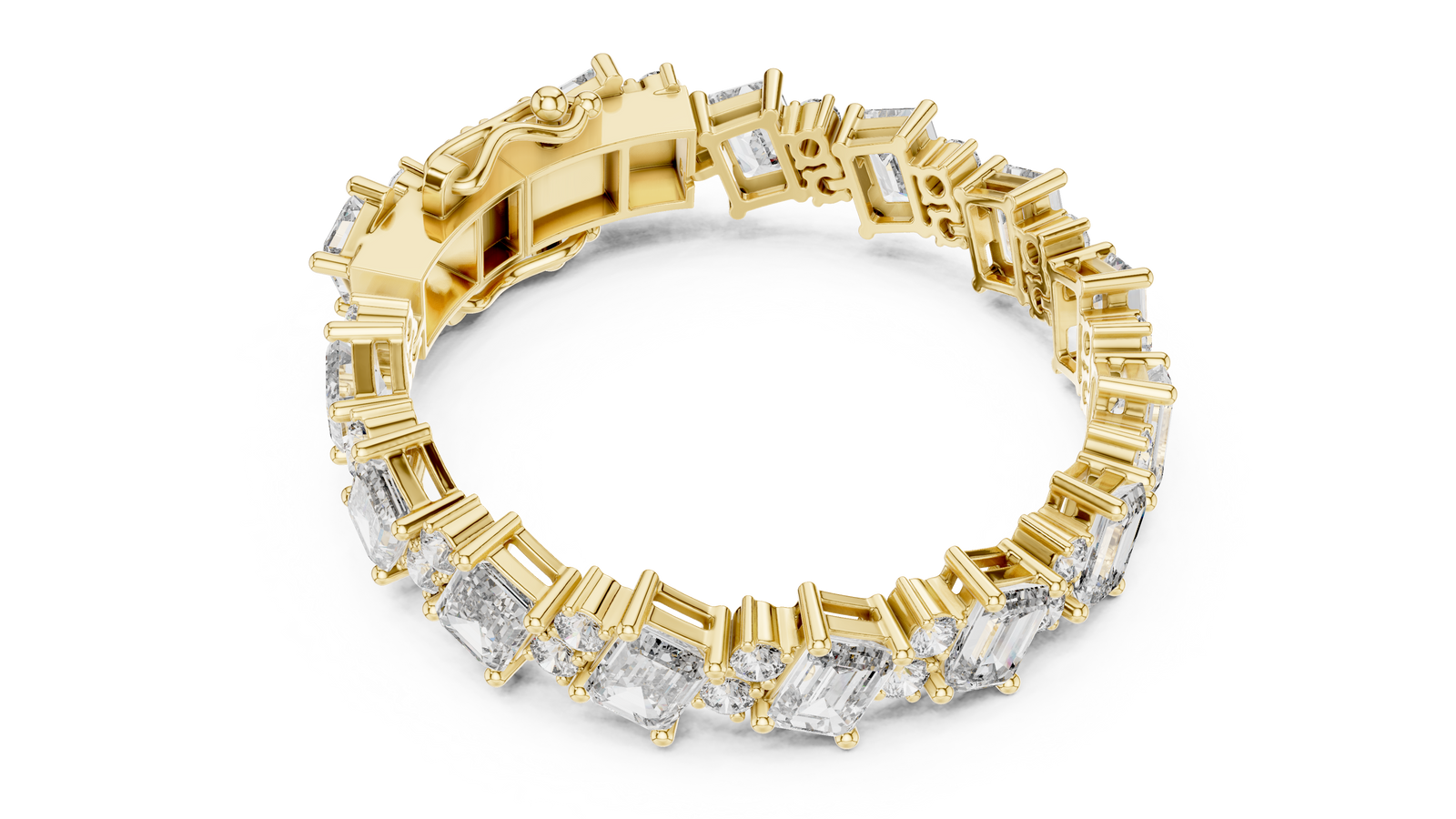 The Émeraudine — Emerald Tennis Bracelet