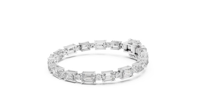 The Karelle — Emerald Tennis Bracelet