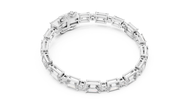The Karelle — Emerald Tennis Bracelet