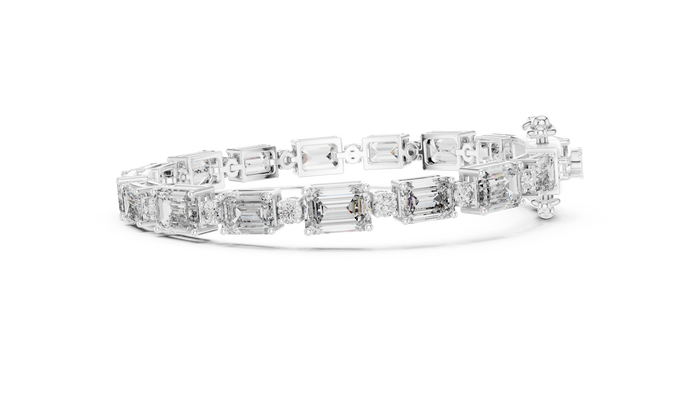 The Karelle — Emerald Tennis Bracelet