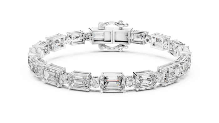 The Karelle — Emerald Tennis Bracelet