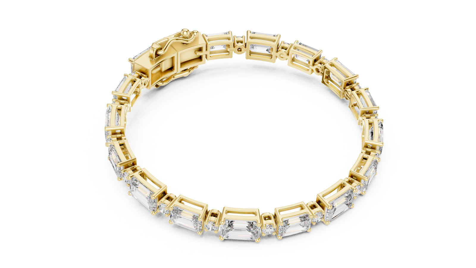 The Karelle — Emerald Tennis Bracelet