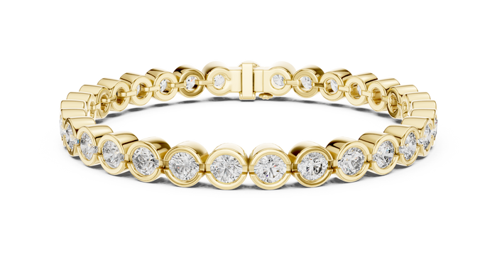 The Léonide — Round Tennis Bracelet