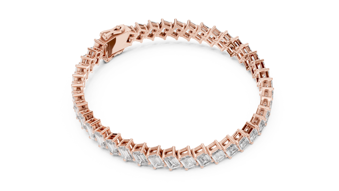 The Marguerite — Emerald Tennis Bracelet