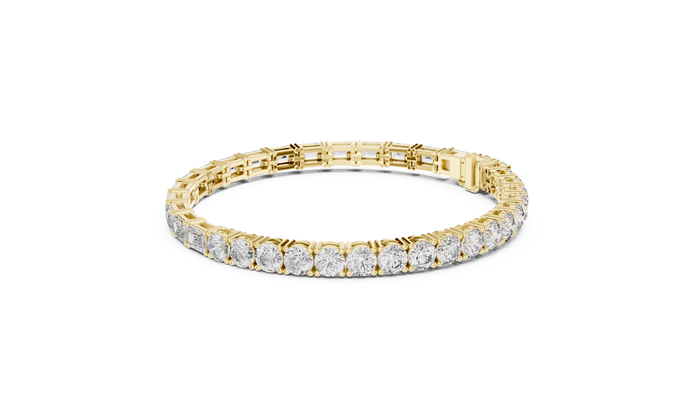 The Pastourelle — Round Tennis Bracelet
