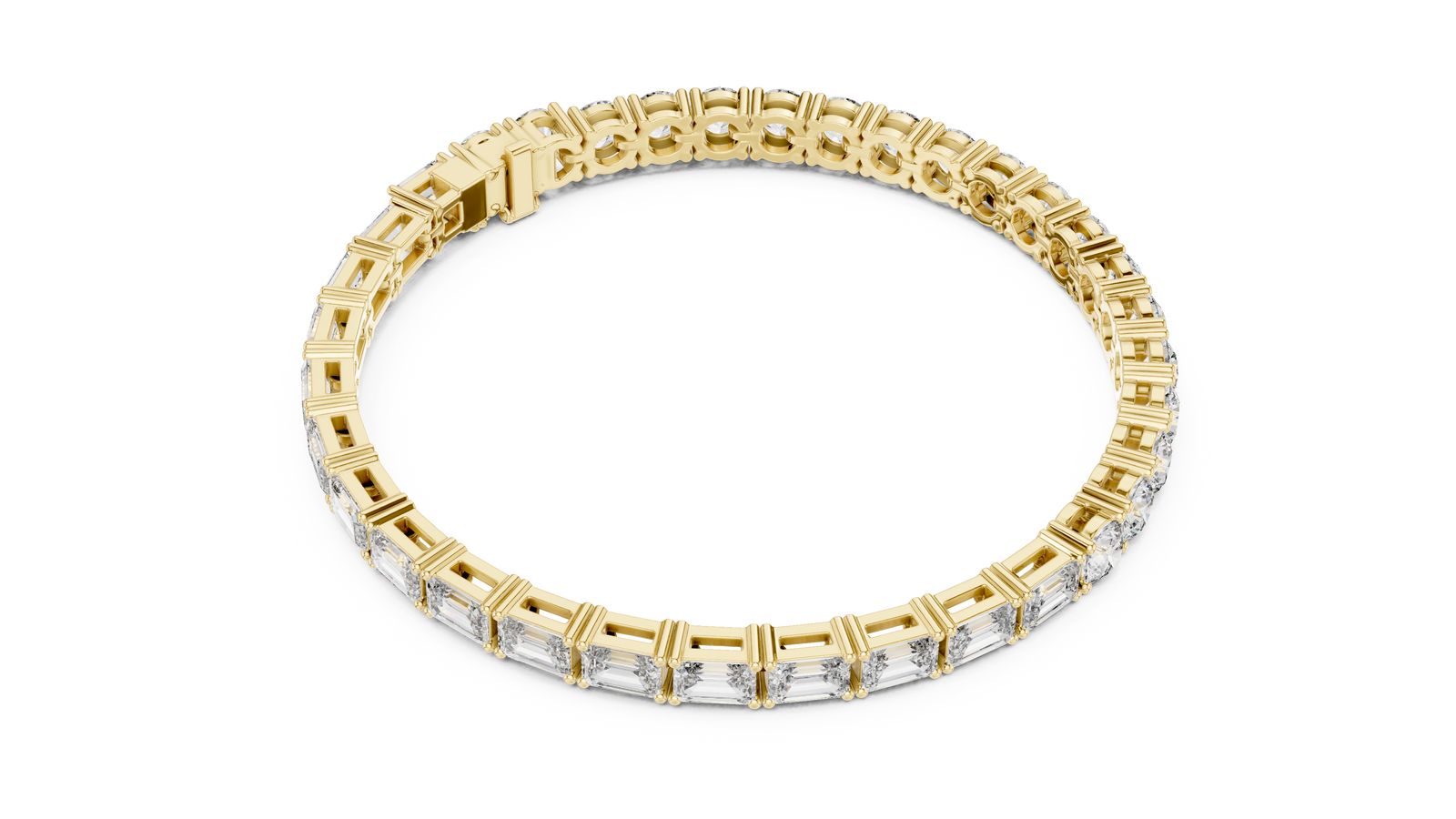 The Pastourelle — Round Tennis Bracelet