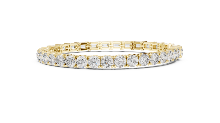 The Pastourelle — Round Tennis Bracelet