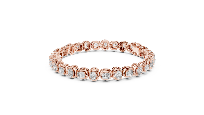 The Rosalba — Cushion Tennis Bracelet