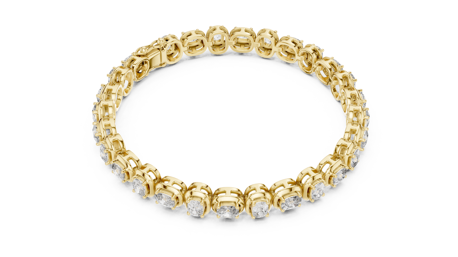 The Rosalba — Cushion Tennis Bracelet