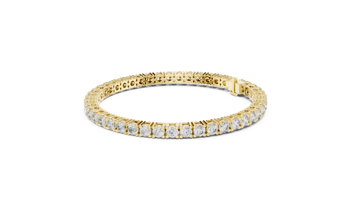The Solange — Round Tennis Bracelet