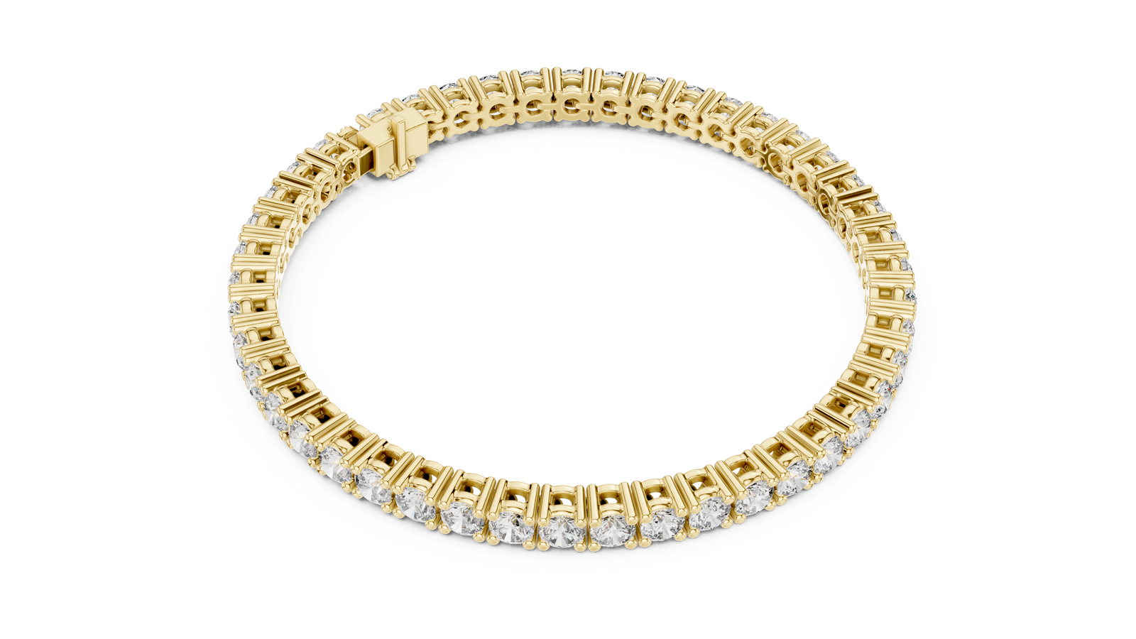 The Solange — Round Tennis Bracelet