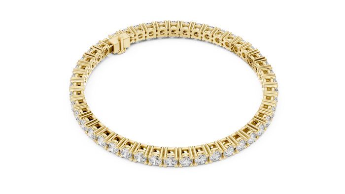The Solange — Round Tennis Bracelet