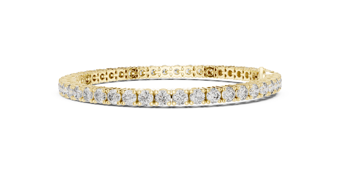 The Solange — Round Tennis Bracelet